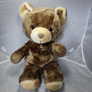 Vintage 1999 Animal Fair Brown Teddy Bear Plush Stuffed Animal 19" Soft Toy EUC